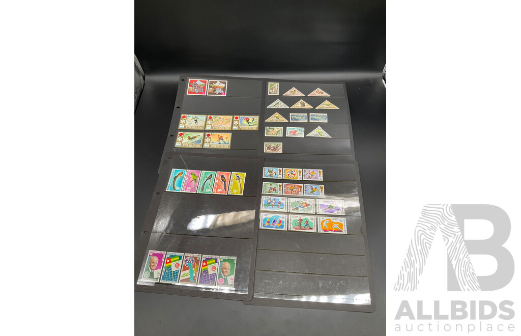 Large Collection of Vintage and Mixed International Postage Stamps