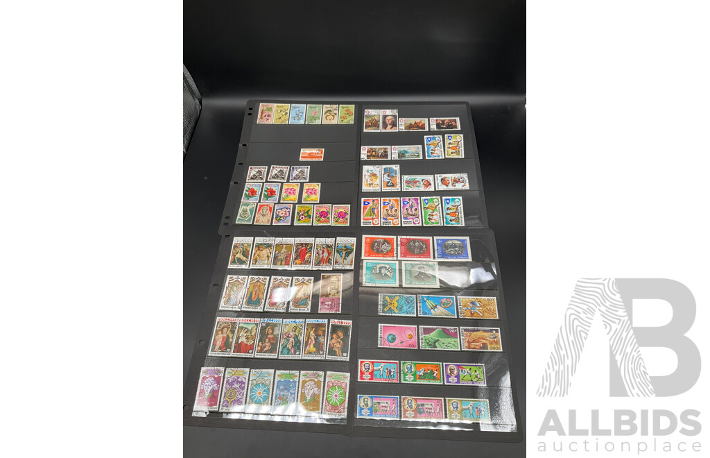 Large Collection of Vintage and Mixed International Postage Stamps