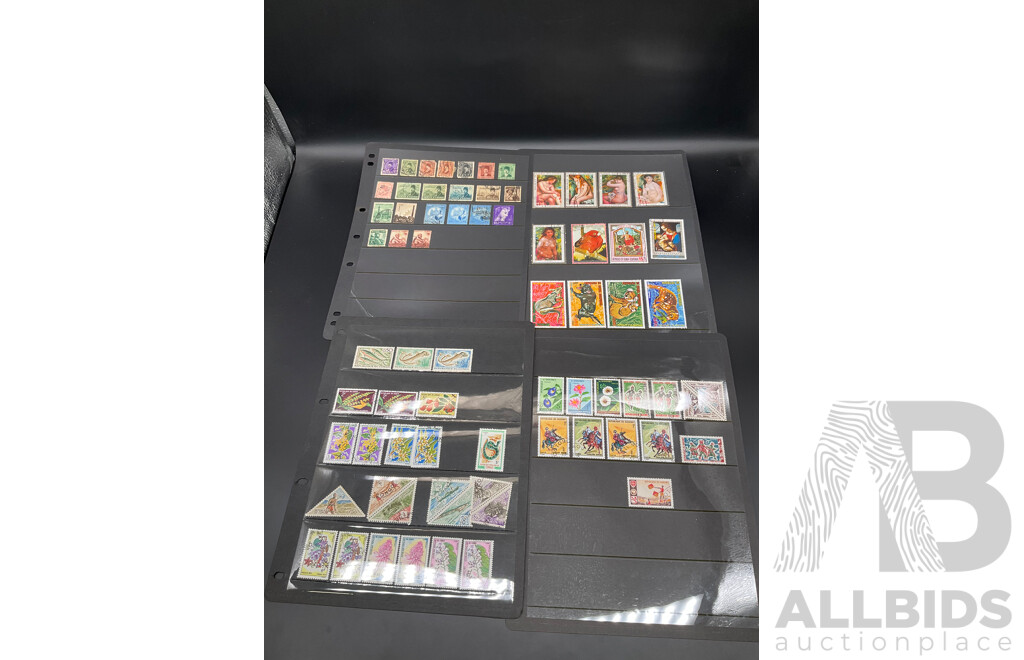Large Collection of Vintage and Mixed International Postage Stamps