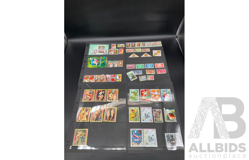 Large Collection of Vintage and Mixed International Postage Stamps