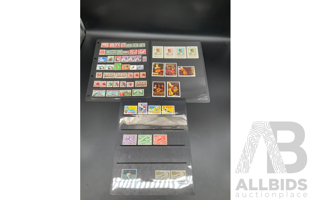 Large Collection of Vintage and Mixed International Postage Stamps
