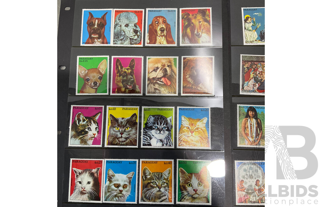 Large Collection of Vintage and Mixed International Postage Stamps