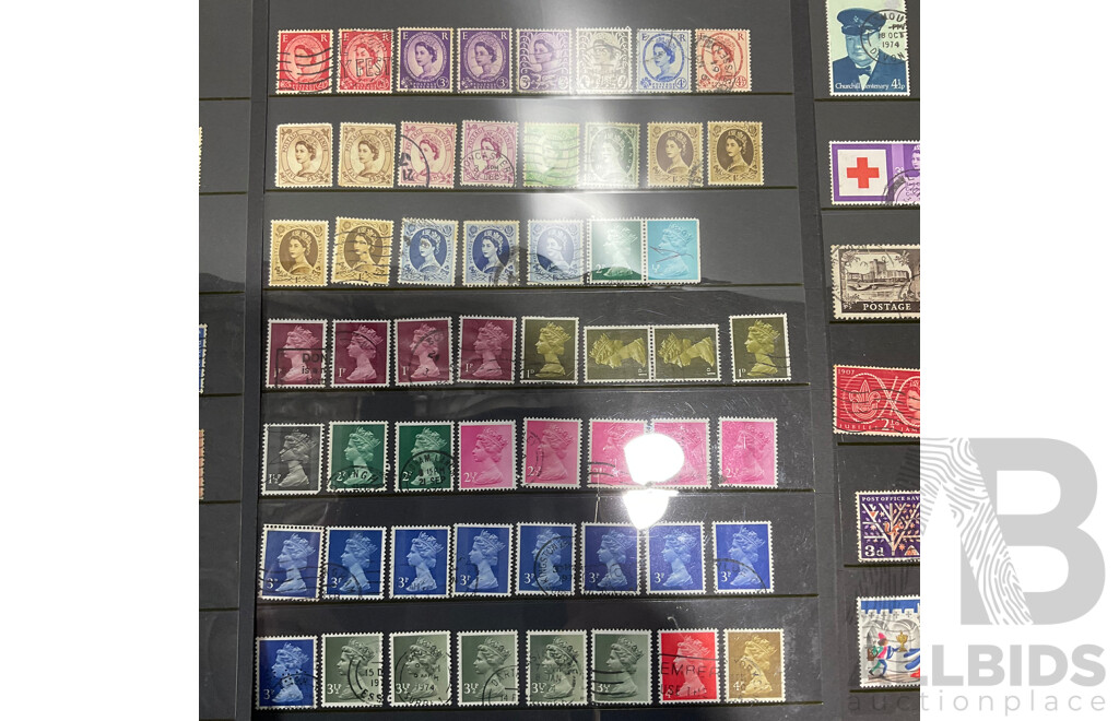 Large Collection of Vintage and Mixed International Postage Stamps