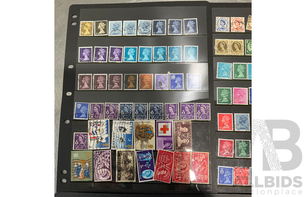 Large Collection of Vintage and Mixed International Postage Stamps