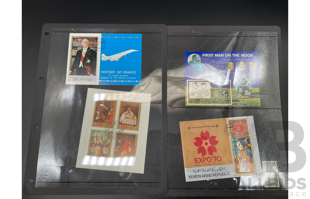 Large Collection of Vintage and Mixed International Postage Stamps