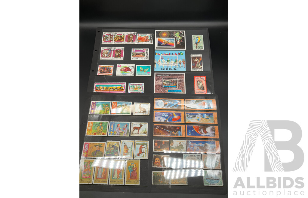 Large Collection of Vintage and Mixed International Postage Stamps