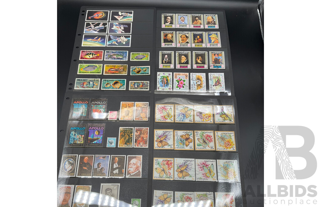 Large Collection of Vintage and Mixed International Postage Stamps
