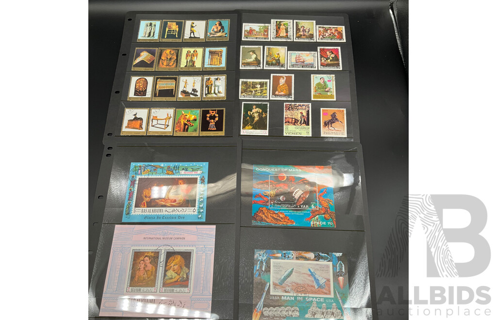 Large Collection of Vintage and Mixed International Postage Stamps