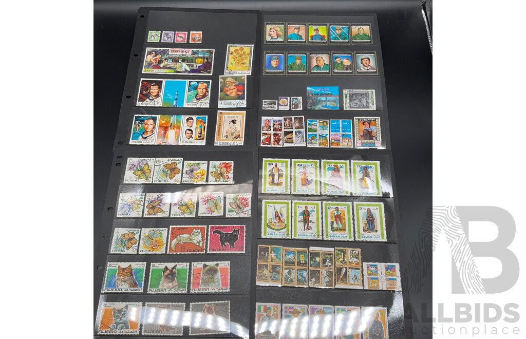 Large Collection of Vintage and Mixed International Postage Stamps