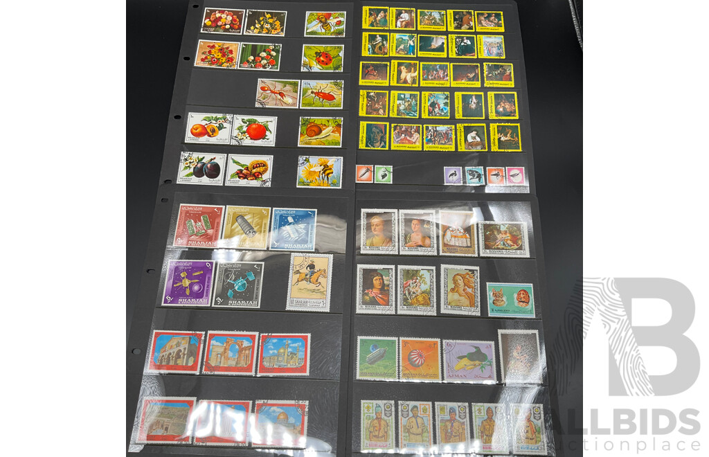 Large Collection of Vintage and Mixed International Postage Stamps