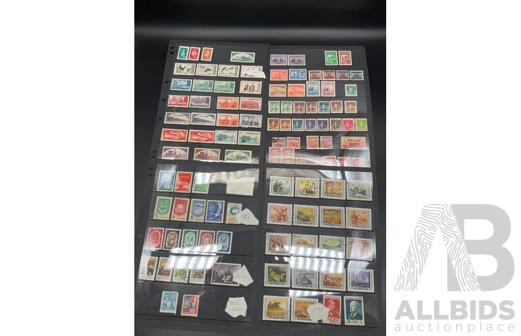 Large Collection of Vintage and Mixed International Postage Stamps