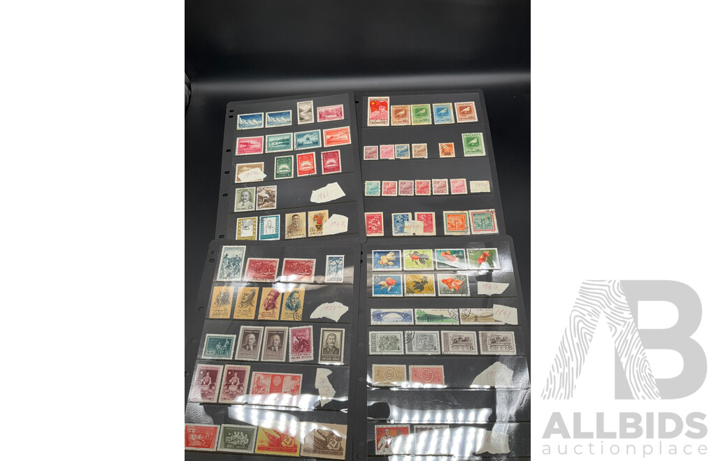 Large Collection of Vintage and Mixed International Postage Stamps