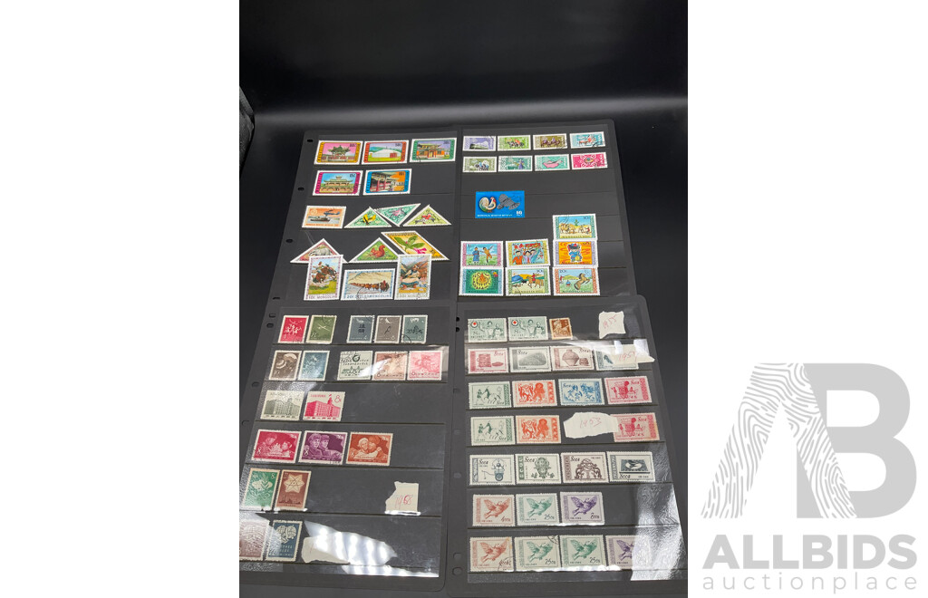 Large Collection of Vintage and Mixed International Postage Stamps