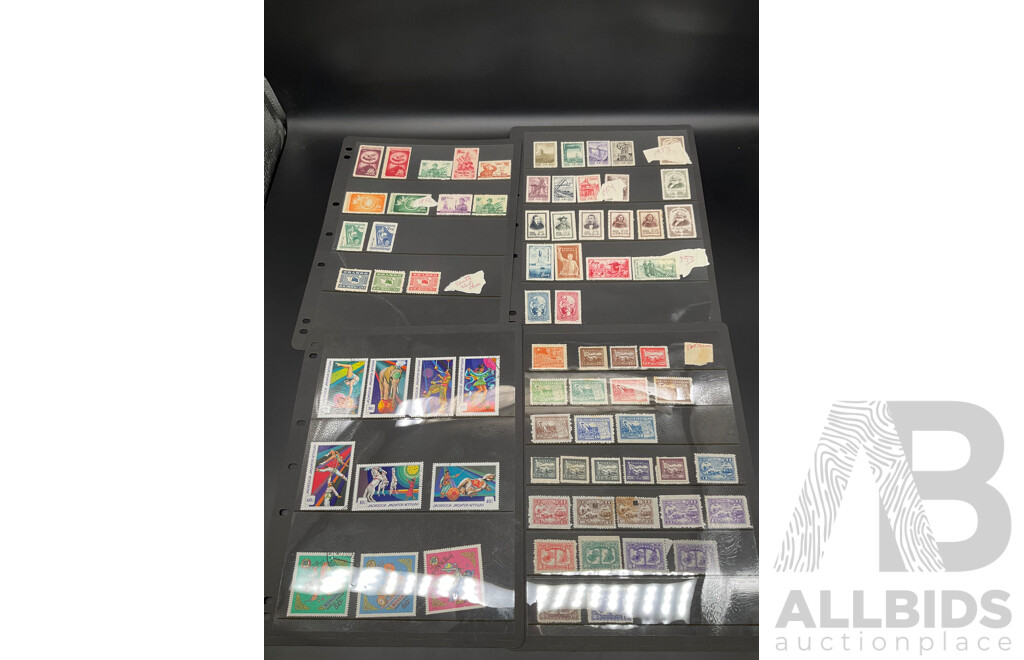 Large Collection of Vintage and Mixed International Postage Stamps