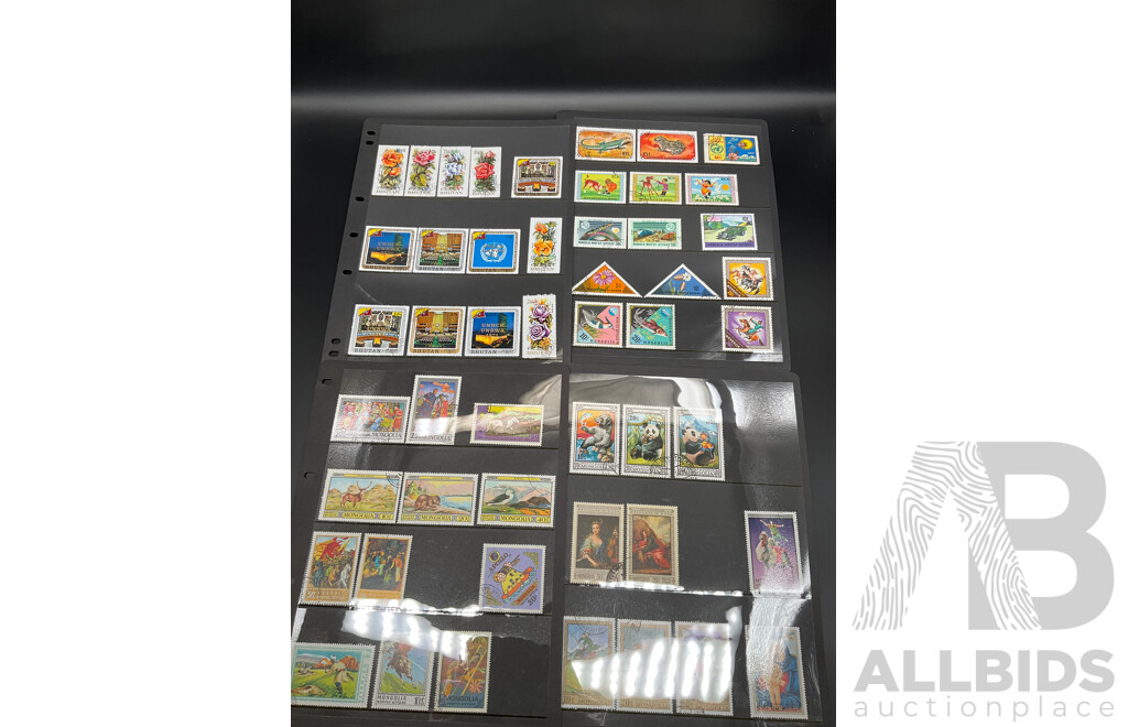 Large Collection of Vintage and Mixed International Postage Stamps