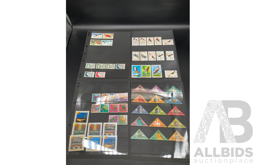 Large Collection of Vintage and Mixed International Postage Stamps