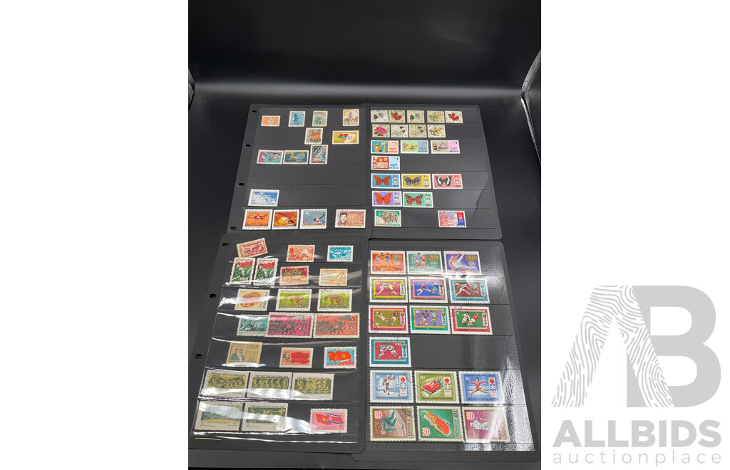 Large Collection of Vintage and Mixed International Postage Stamps