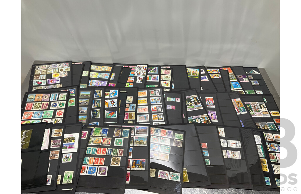 Large Collection of Vintage and Mixed International Postage Stamps