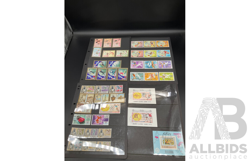 Large Collection of Vintage and Mixed International Postage Stamps