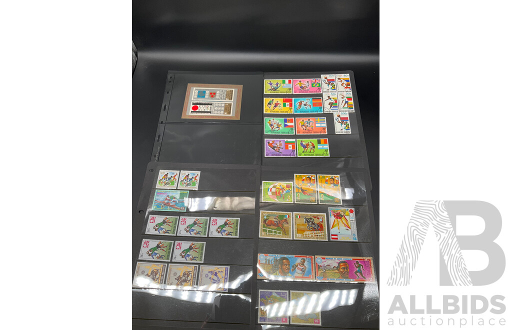 Large Collection of Vintage and Mixed International Postage Stamps