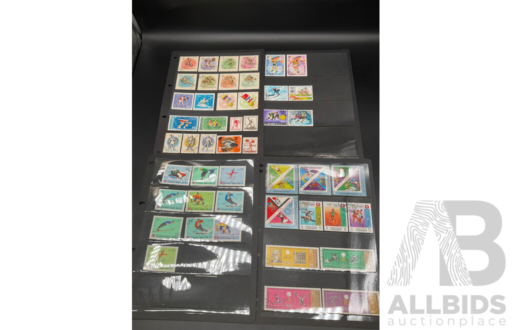 Large Collection of Vintage and Mixed International Postage Stamps