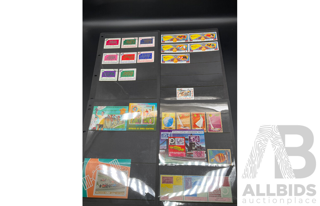 Large Collection of Vintage and Mixed International Postage Stamps
