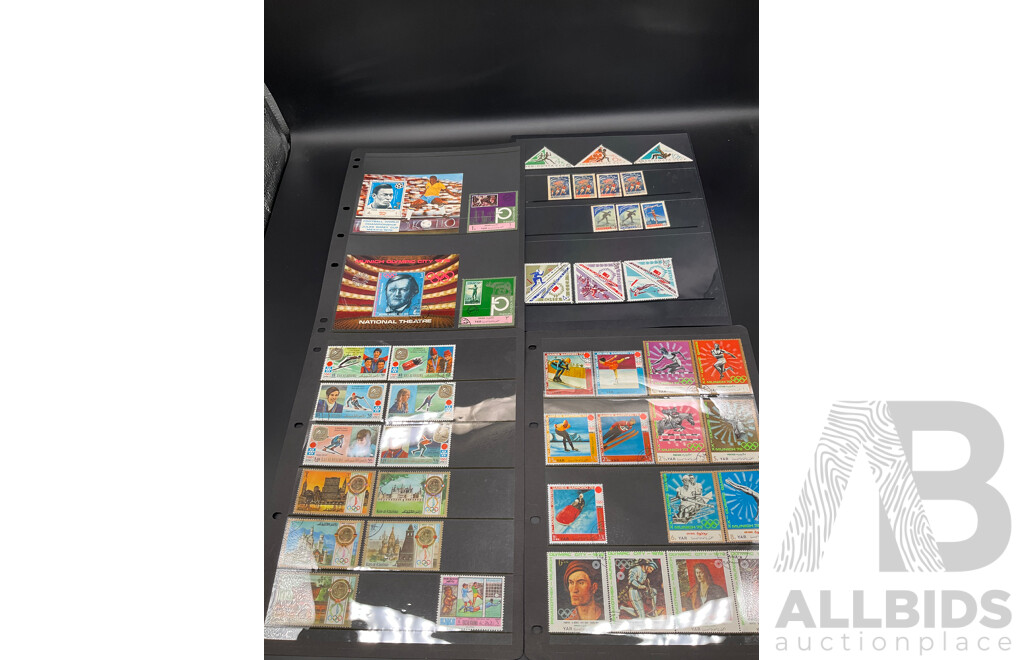 Large Collection of Vintage and Mixed International Postage Stamps