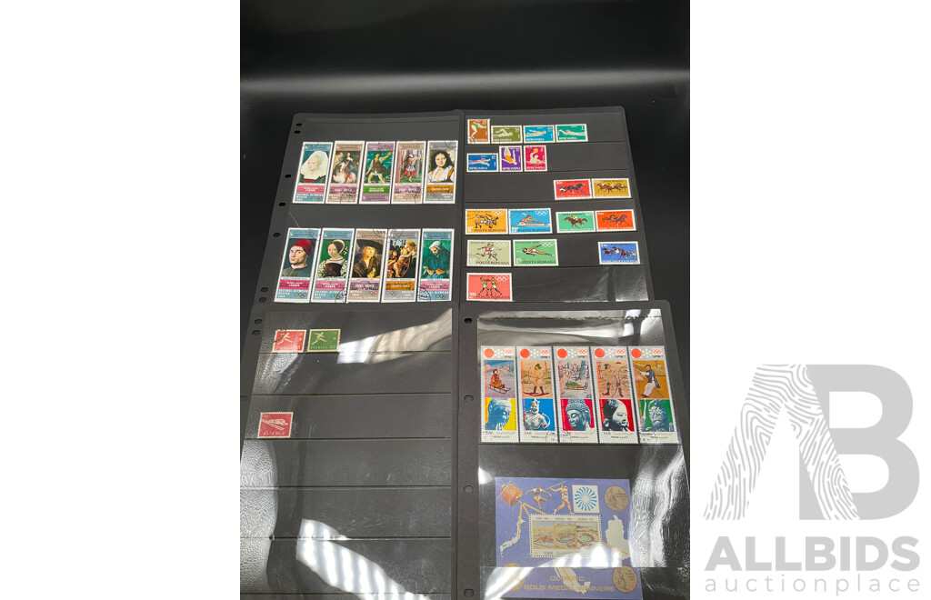 Large Collection of Vintage and Mixed International Postage Stamps