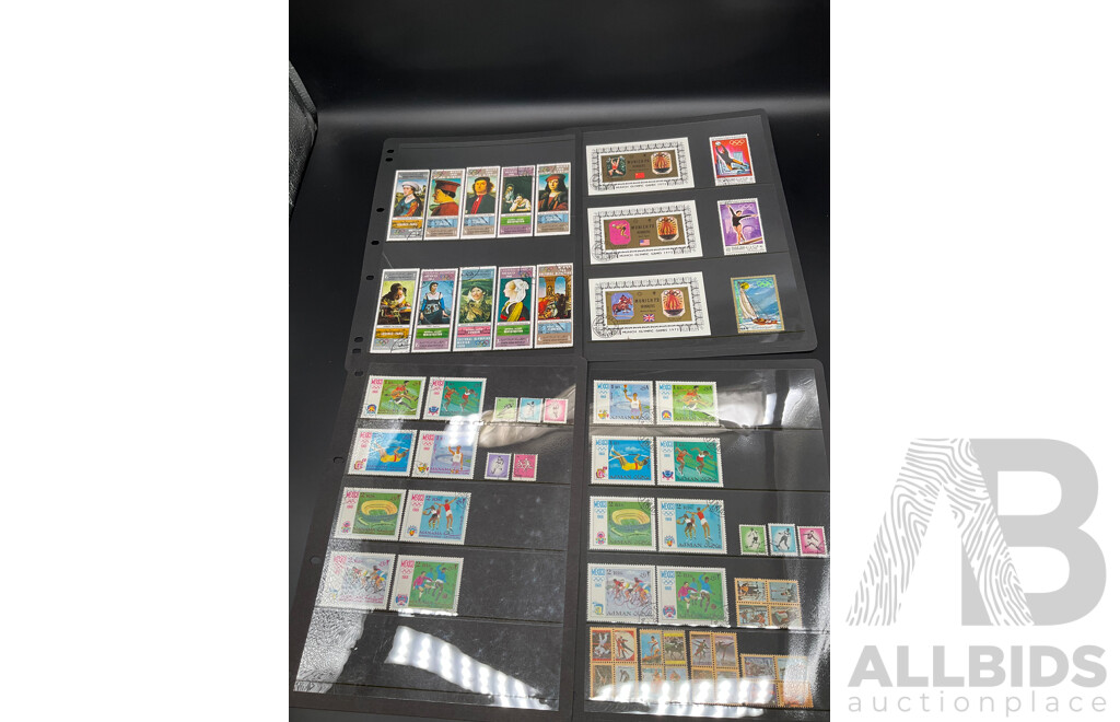 Large Collection of Vintage and Mixed International Postage Stamps