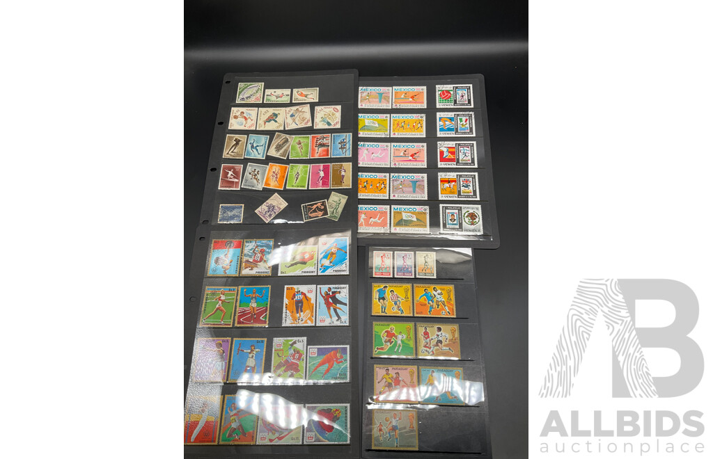 Large Collection of Vintage and Mixed International Postage Stamps