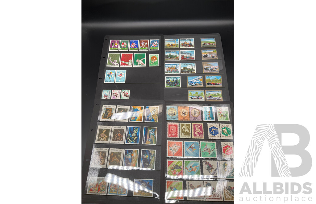 Large Collection of Vintage and Mixed International Postage Stamps