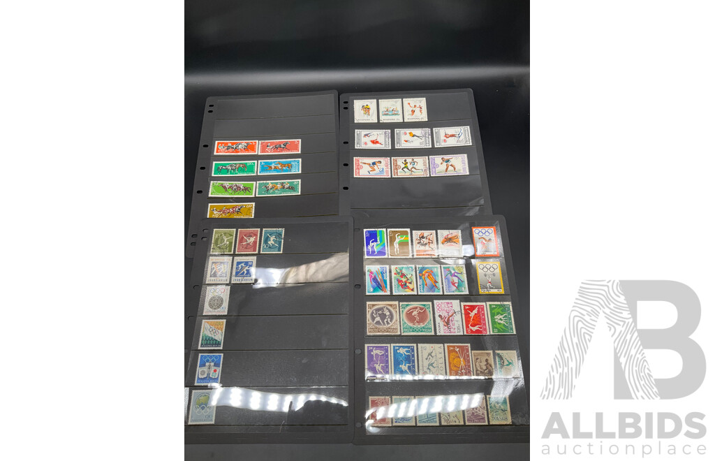 Large Collection of Vintage and Mixed International Postage Stamps