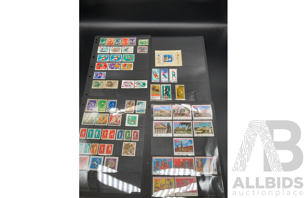 Large Collection of Vintage and Mixed International Postage Stamps