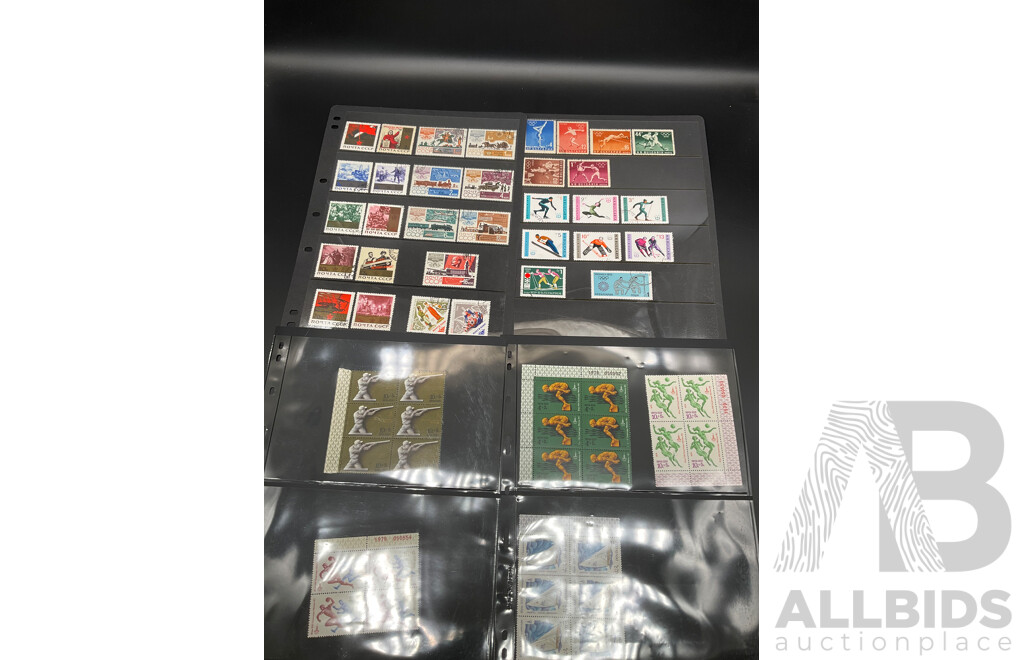 Large Collection of Vintage and Mixed International Postage Stamps