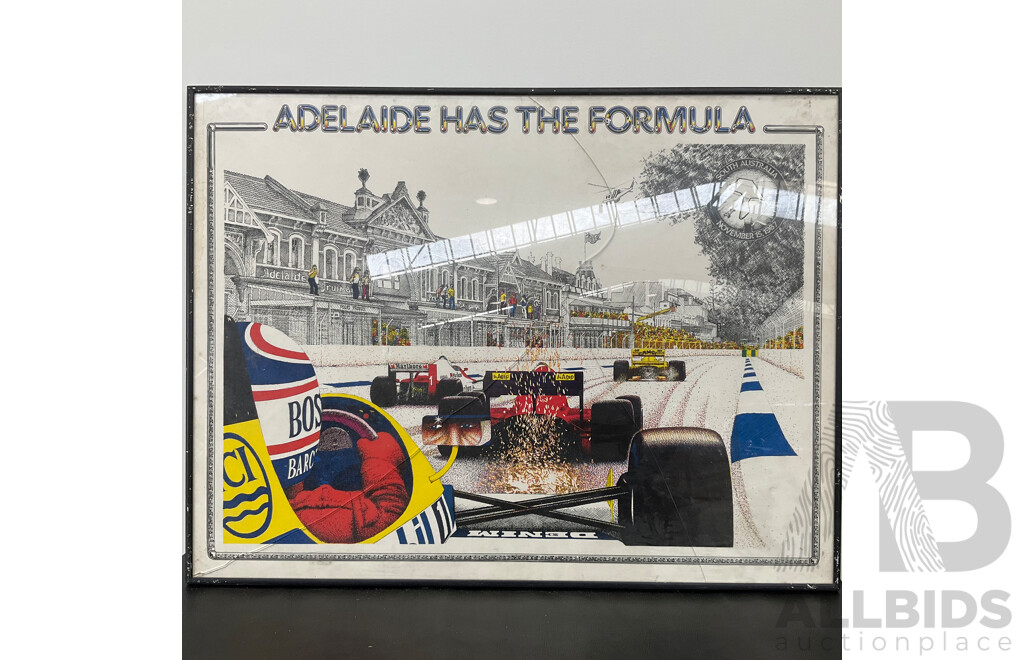 Adelaide Has The Formula Framed 