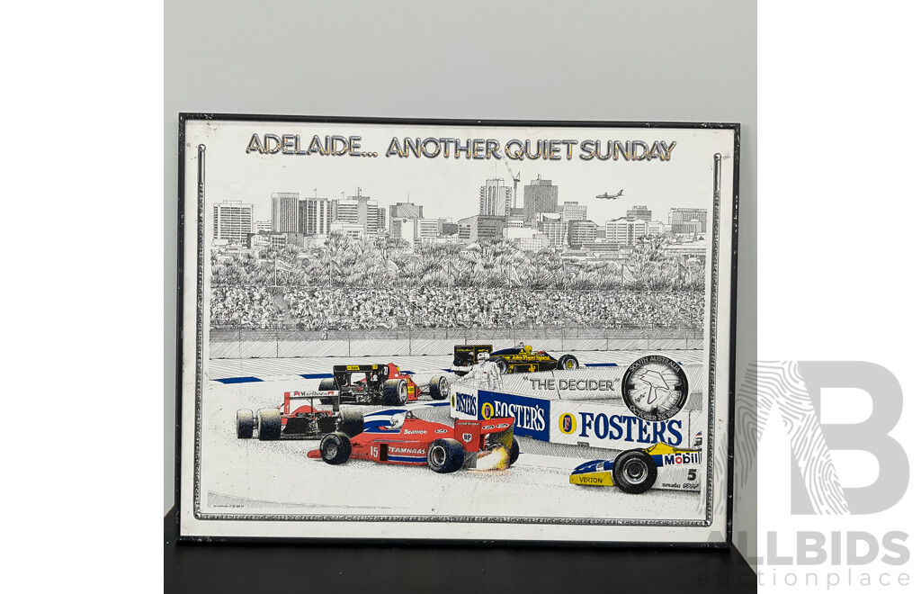Adelaide Has The Formula Framed 