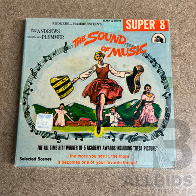 Vintage Super 8 Home Movie Box Musical-THE SOUND of MUSIC
