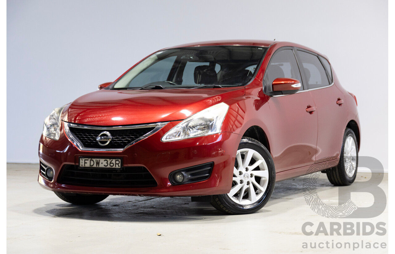 02/2014 Nissan Pulsar ST-L C12 5d Hatchback Red 1.8L