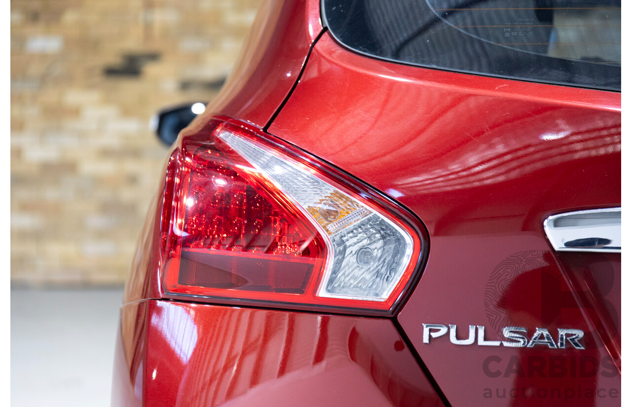02/2014 Nissan Pulsar ST-L C12 5d Hatchback Red 1.8L