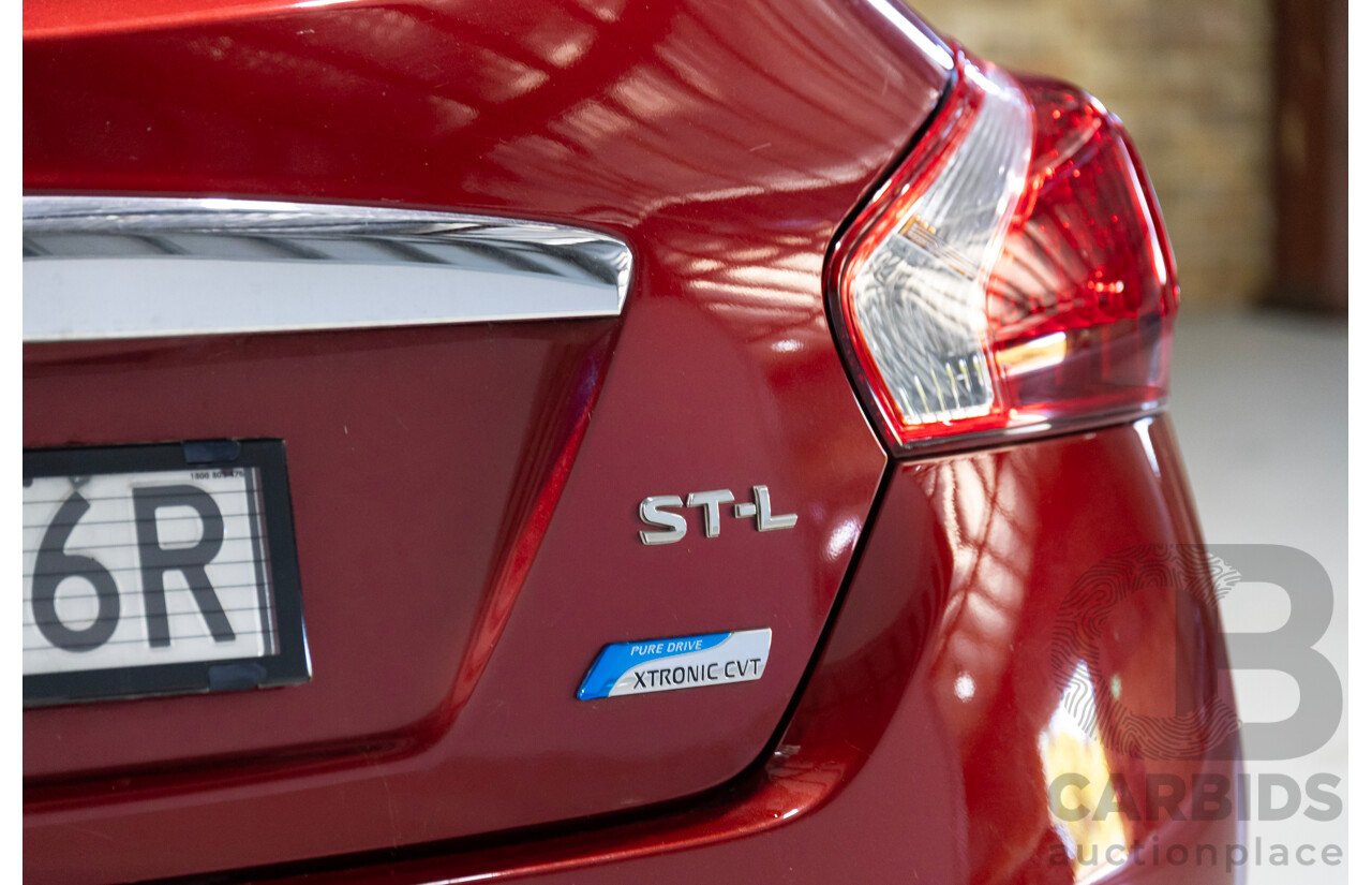 02/2014 Nissan Pulsar ST-L C12 5d Hatchback Red 1.8L