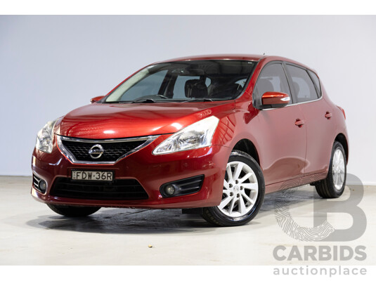 02/2014 Nissan Pulsar ST-L C12 5d Hatchback Red 1.8L