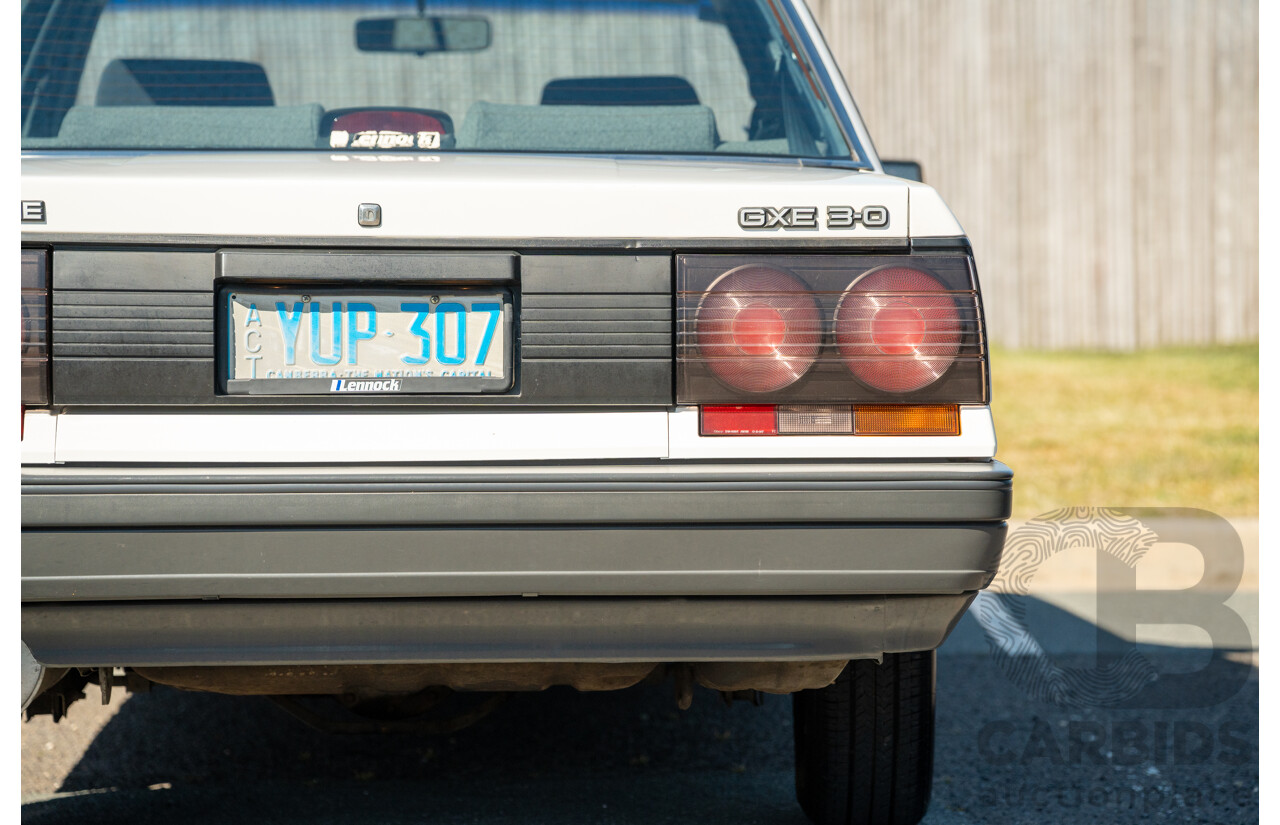 5/1990 Nissan Skyline GXE R31 4d Sedan White 3.0L