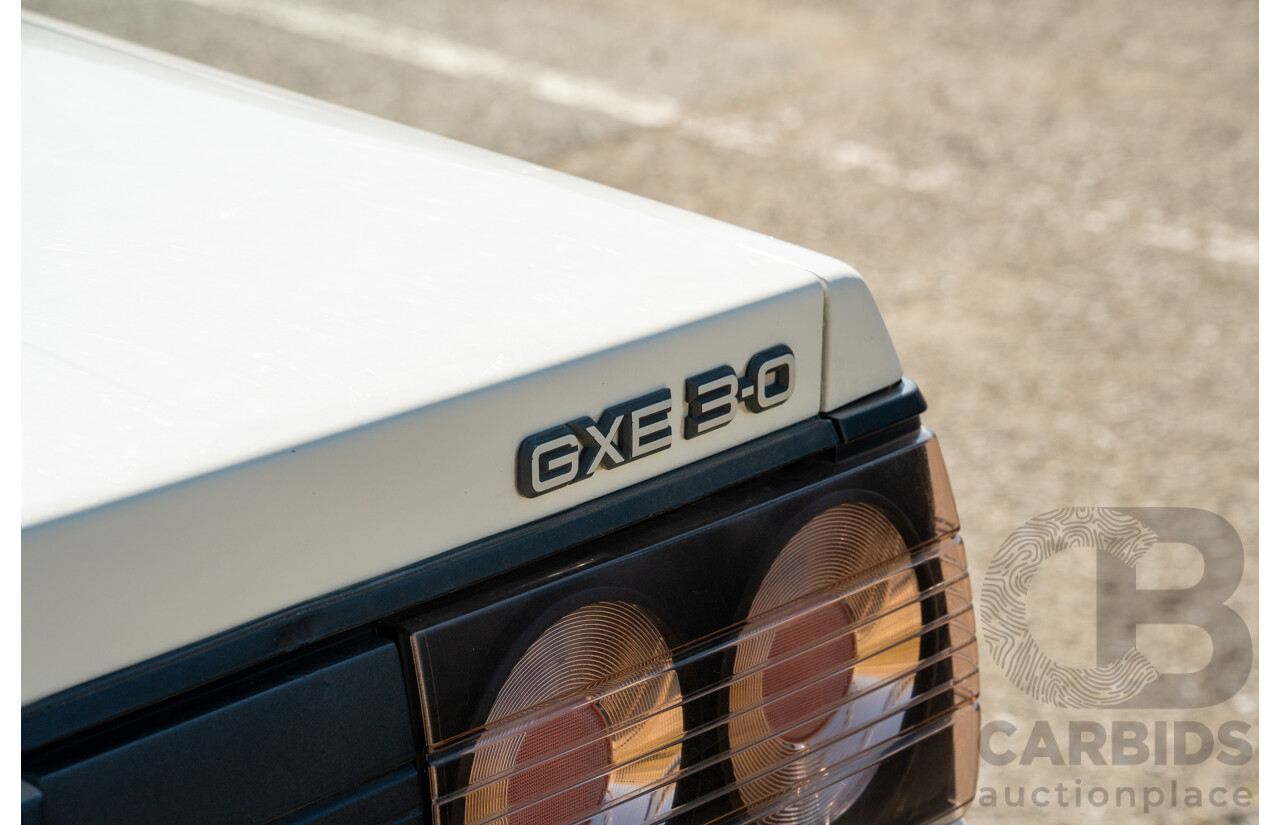 5/1990 Nissan Skyline GXE R31 4d Sedan White 3.0L
