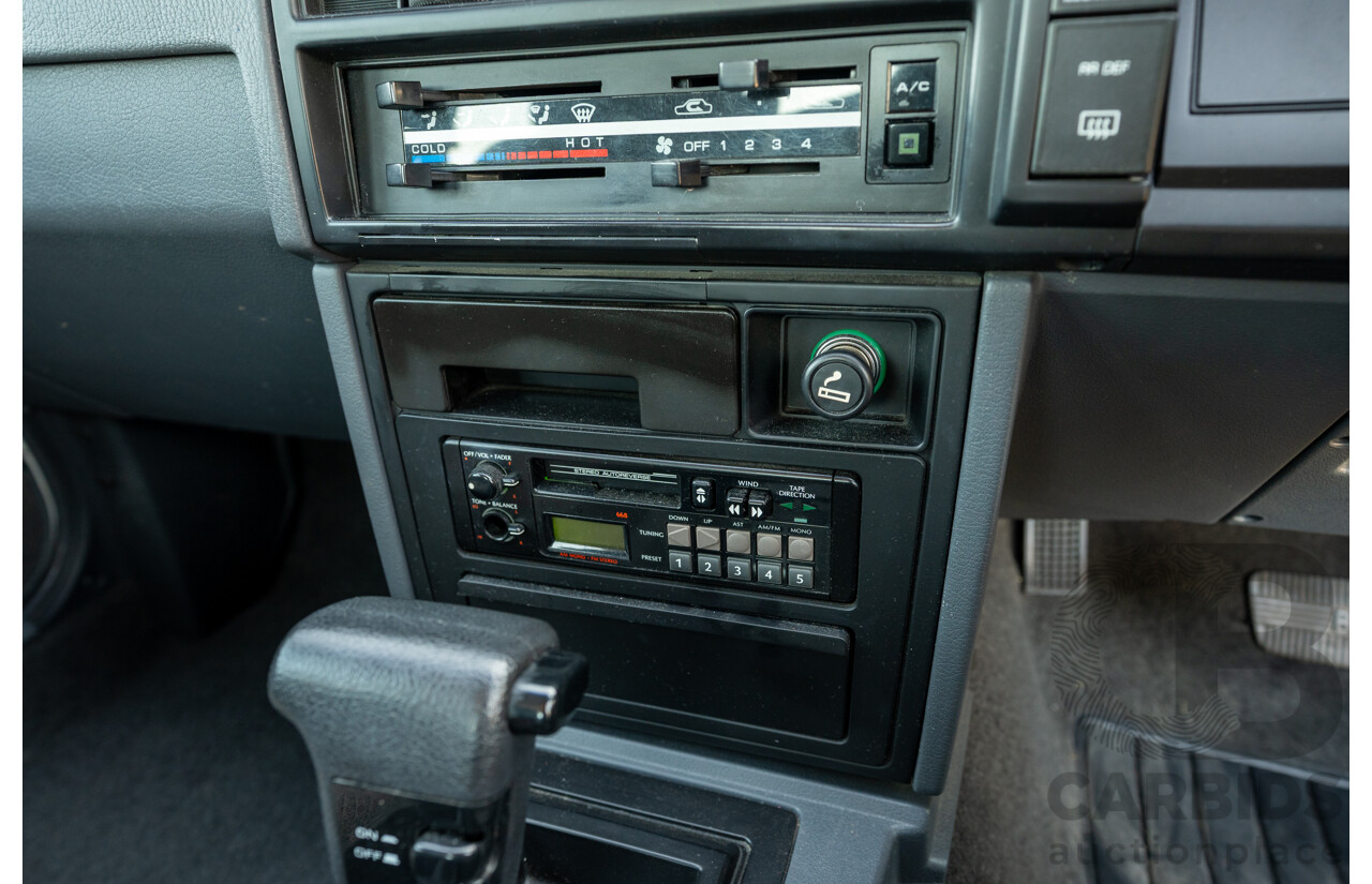 5/1990 Nissan Skyline GXE R31 4d Sedan White 3.0L