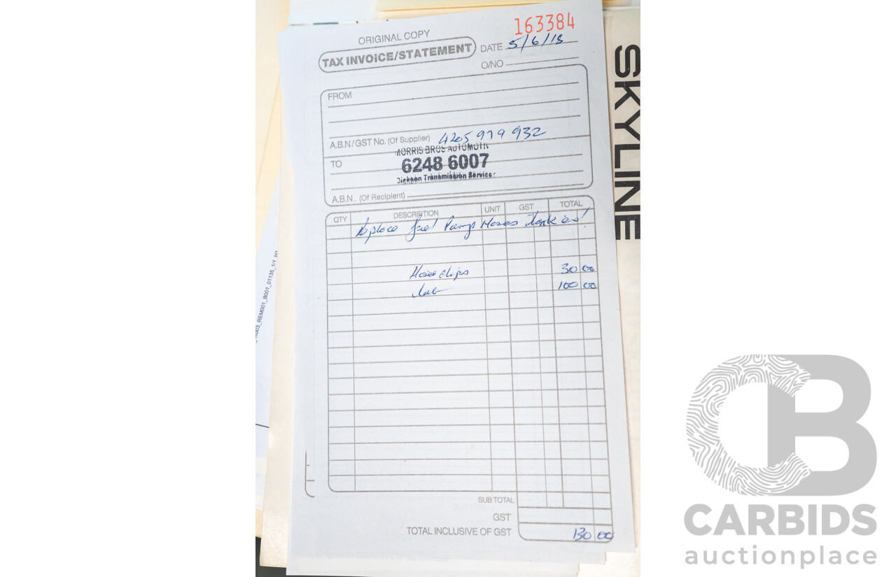 5/1990 Nissan Skyline GXE R31 4d Sedan White 3.0L