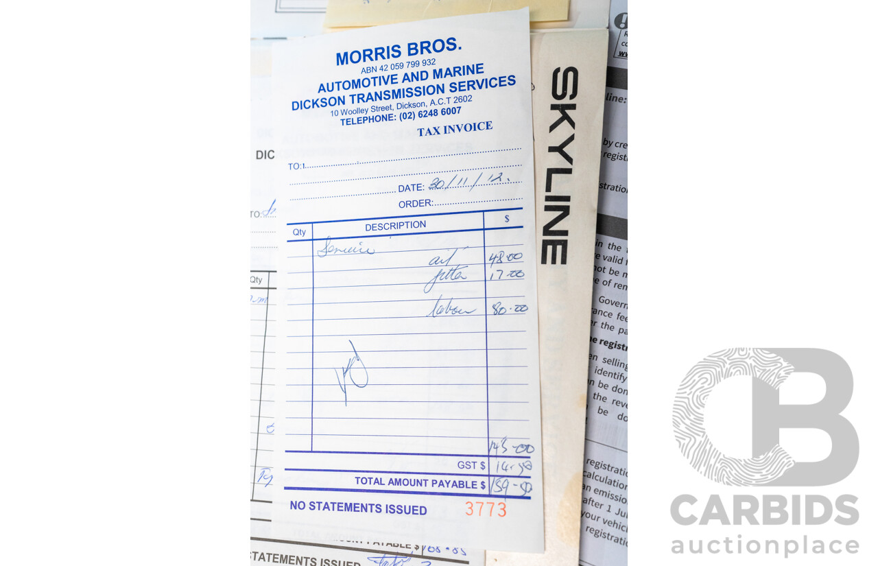 5/1990 Nissan Skyline GXE R31 4d Sedan White 3.0L