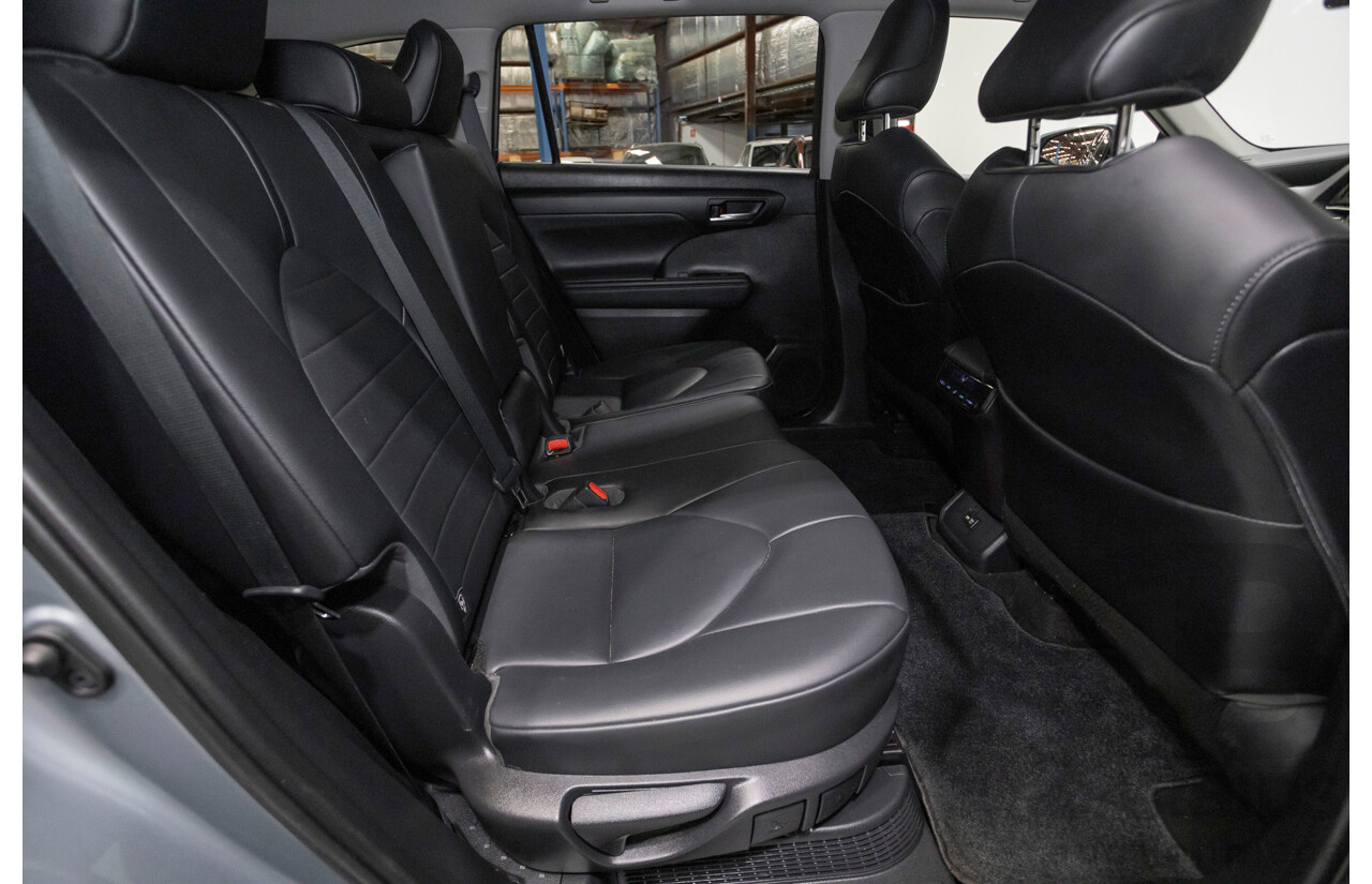 10/2021 Toyota Kluger GXL Hybrid (AWD) AXUH78R 5D Wagon Galena Blue 2.5L - 7 Seats