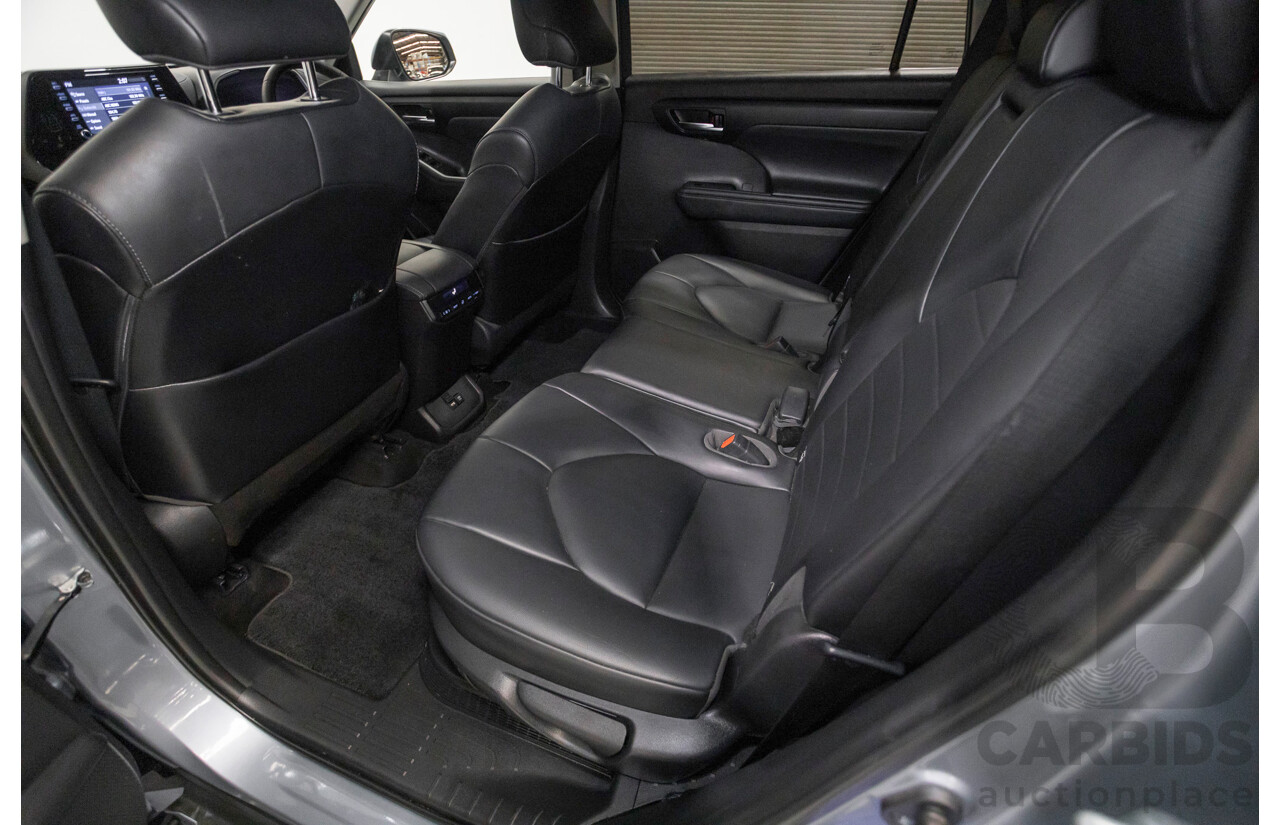 10/2021 Toyota Kluger GXL Hybrid (AWD) AXUH78R 5D Wagon Galena Blue 2.5L - 7 Seats