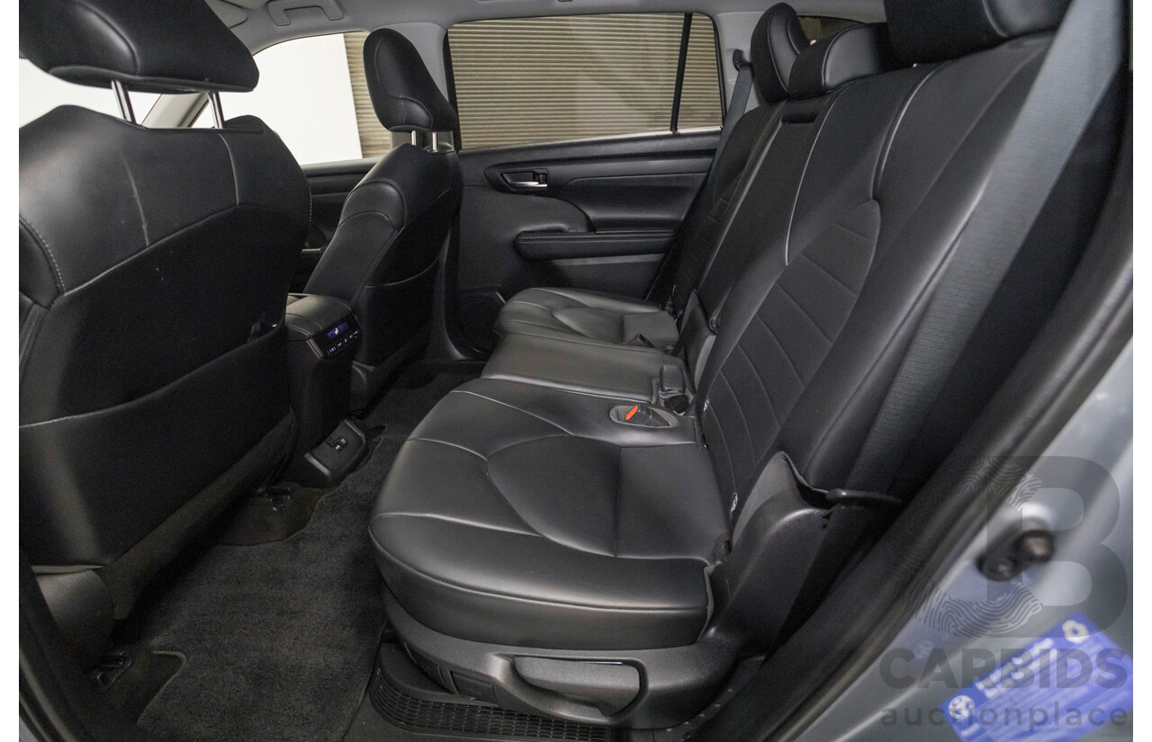10/2021 Toyota Kluger GXL Hybrid (AWD) AXUH78R 5D Wagon Galena Blue 2.5L - 7 Seats