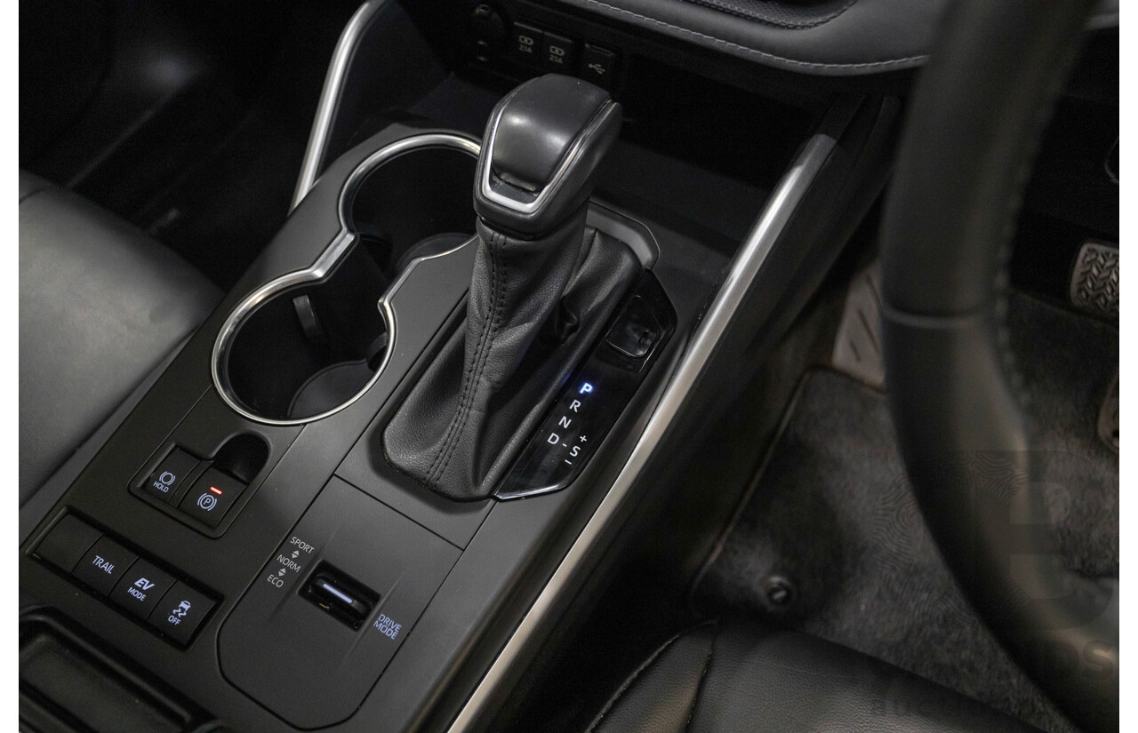 10/2021 Toyota Kluger GXL Hybrid (AWD) AXUH78R 5D Wagon Galena Blue 2.5L - 7 Seats